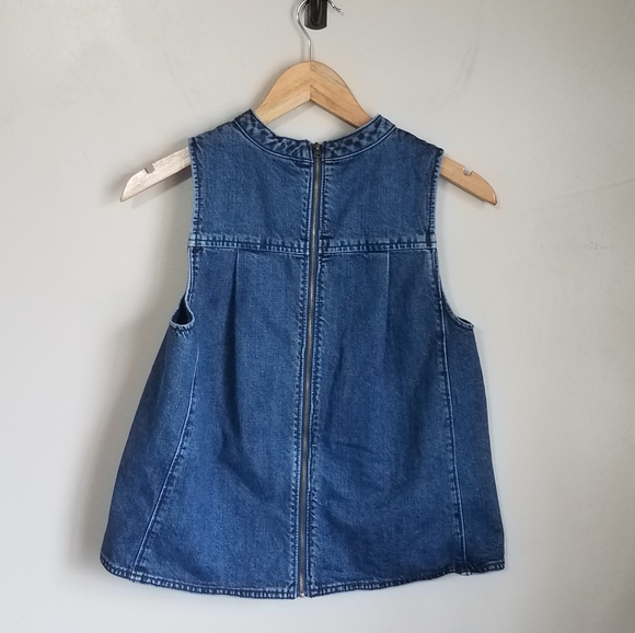 Anthropologie Holding Horses denim swing tank top - Picture 6 of 10